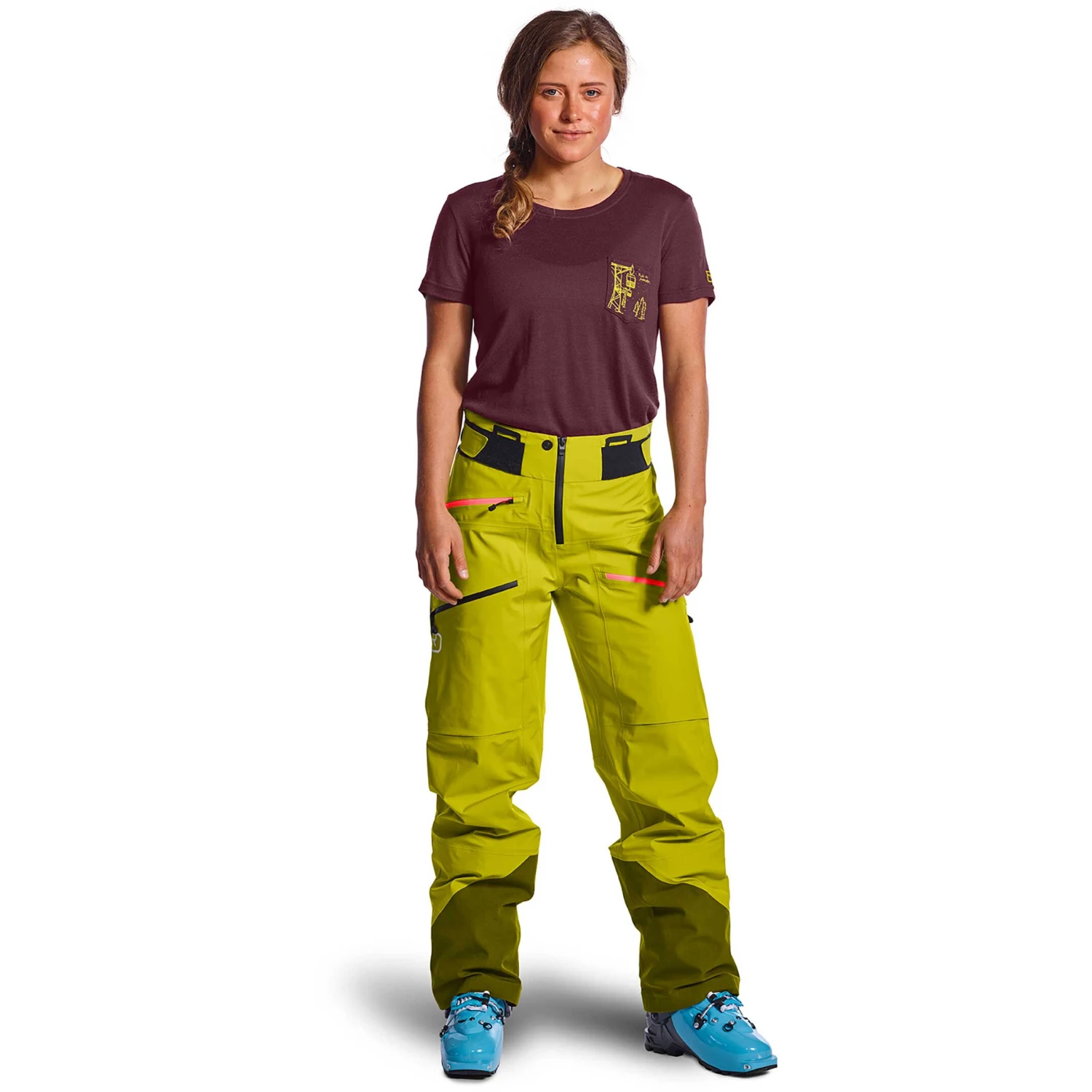 Ortovox Deep Shell 3L Pants Women 9 Ortovox Deep Shell 3L Pants Women - Billede 9