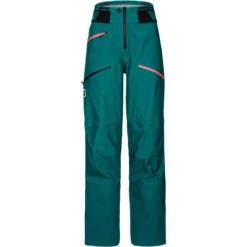 Ortovox Deep Shell 3L Pants Women 17 Ortovox Deep Shell 3L Pants Women -Skiudstyr Butik ortovox 70801 60801 3l deep shell pants w pacific green b 01