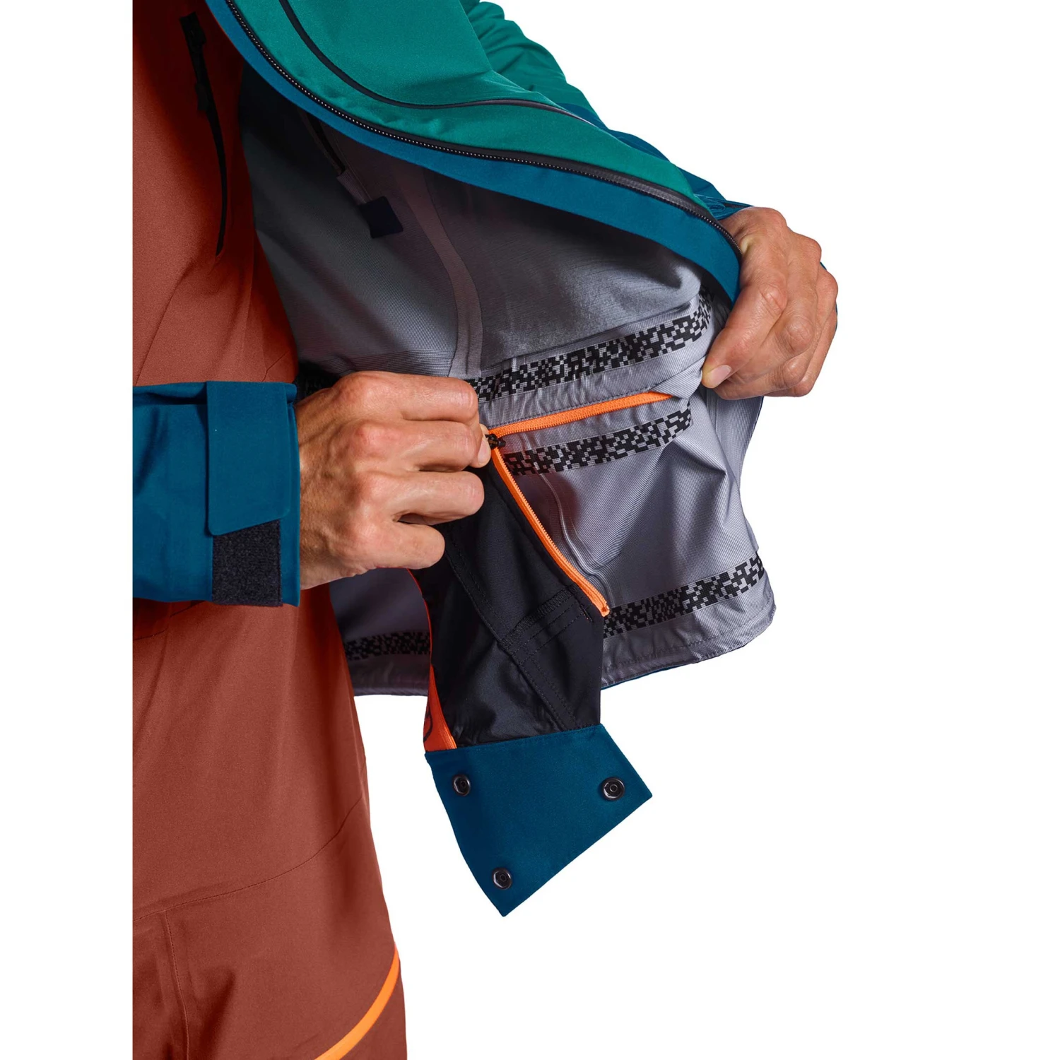 Ortovox Deep Shell 3L Jacket Men 8 Ortovox Deep Shell 3L Jacket Men - Billede 8