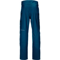 Ortovox Deep Shell 3L Pants Men -Skiudstyr Butik ortovox 70851 55901 3l deep shell pants m petrol blue b 02