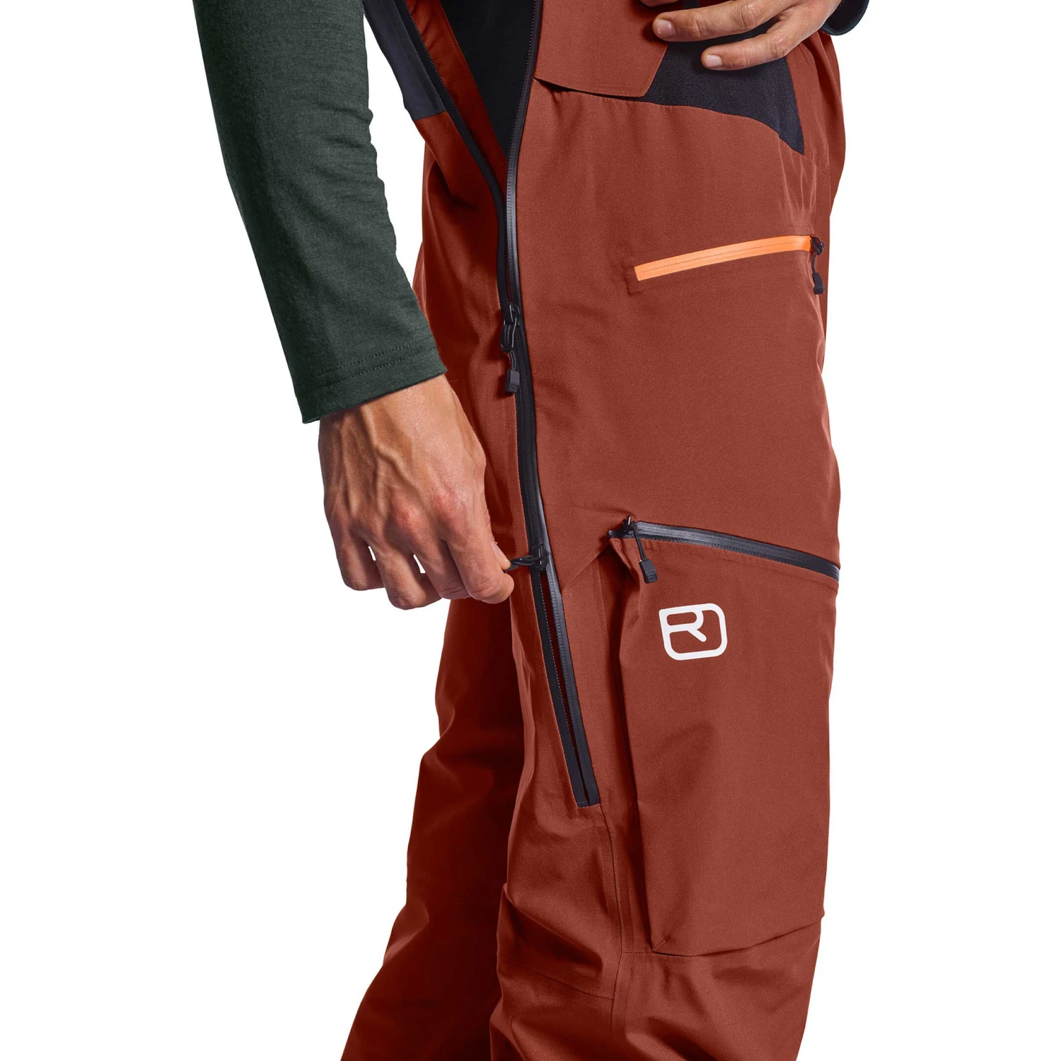 Ortovox Deep Shell 3L Bib Pants Men 8 Ortovox Deep Shell 3L Bib Pants Men - Billede 8