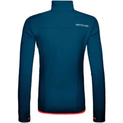 Ortovox Fleece Jacket Women -Skiudstyr Butik ortovox 86977 55901 fleece jacket w petrol blue b 02