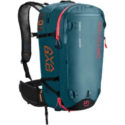 Ortovox Ascent 38 S Avabag Ready -Skiudstyr Butik ortovox avabag ascent 38 s 46105 mid aqua midres 1