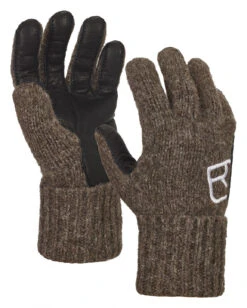 Ortovox Swisswool Classic Leather Glove 5 Ortovox Swisswool Classic Leather Glove -Skiudstyr Butik ortovox swisswool classic leather glove black sheep