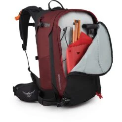 Osprey Sopris Pro E2 Airbag Pack 30 Red Mountain -Skiudstyr Butik osprey sopris pro avy airbag pack 30 f22 red mountain 10004569 1