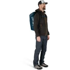 Osprey Transporter 40 -Skiudstyr Butik osprey transporter duffel 40 f21 onbody1 venturi blue