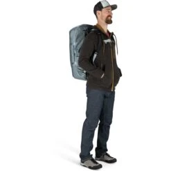 Osprey Transporter 65 8 Osprey Transporter 65 -Skiudstyr Butik osprey transporter duffel 65 f21 onbody1 smoke grey