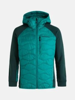 Peak Performance Helium Down Hybrid Hood Jacket Men