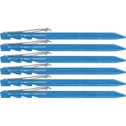 Sea To Summit Ground Control Light Tent Pegs (6 Pack) Blue