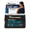 Sea To Summit Premium Cotton Liner Standard Navy