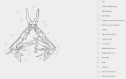 SOG Powerlitre -Skiudstyr Butik sog powerlitre tools 1