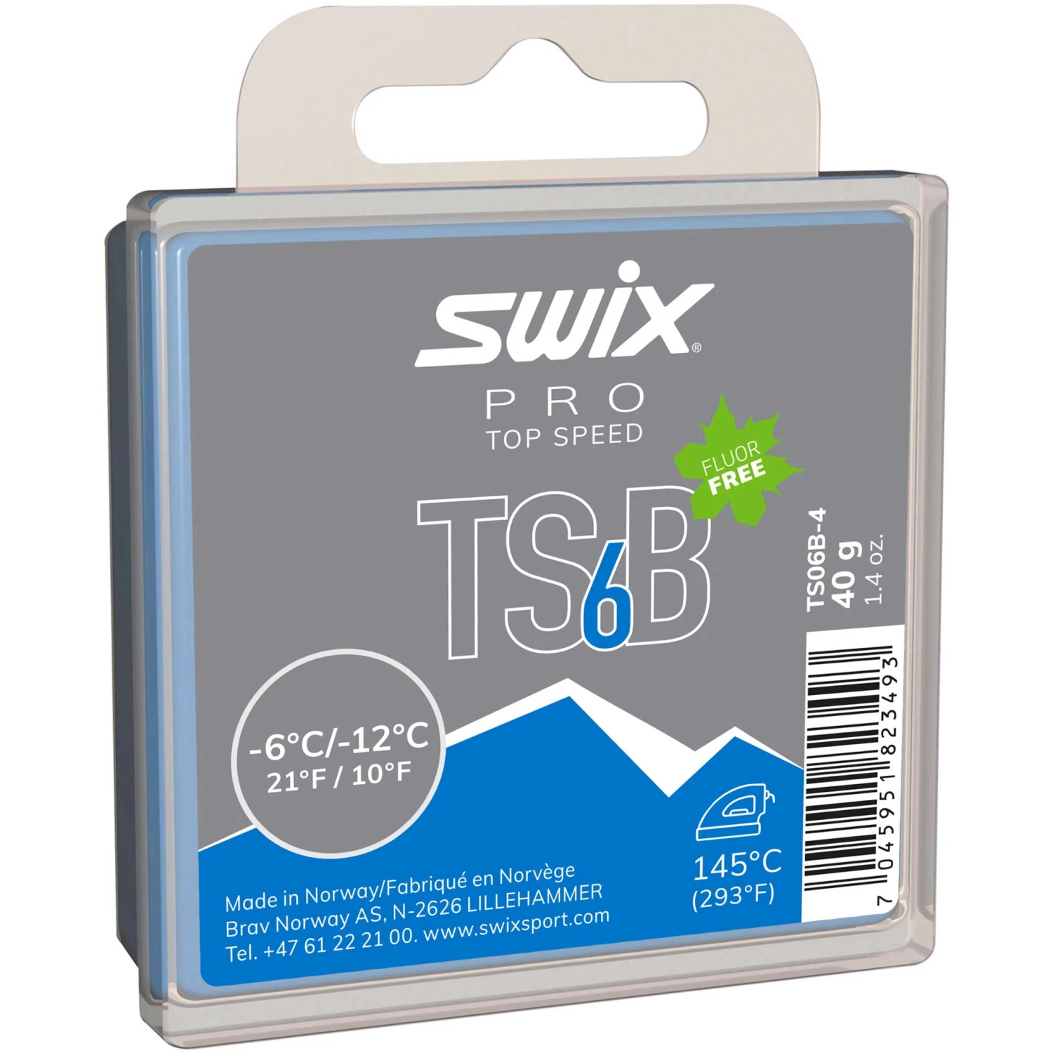 Swix TS06B Top Speed Wax Black 40G 1 Swix TS06B Top Speed Wax Black 40G