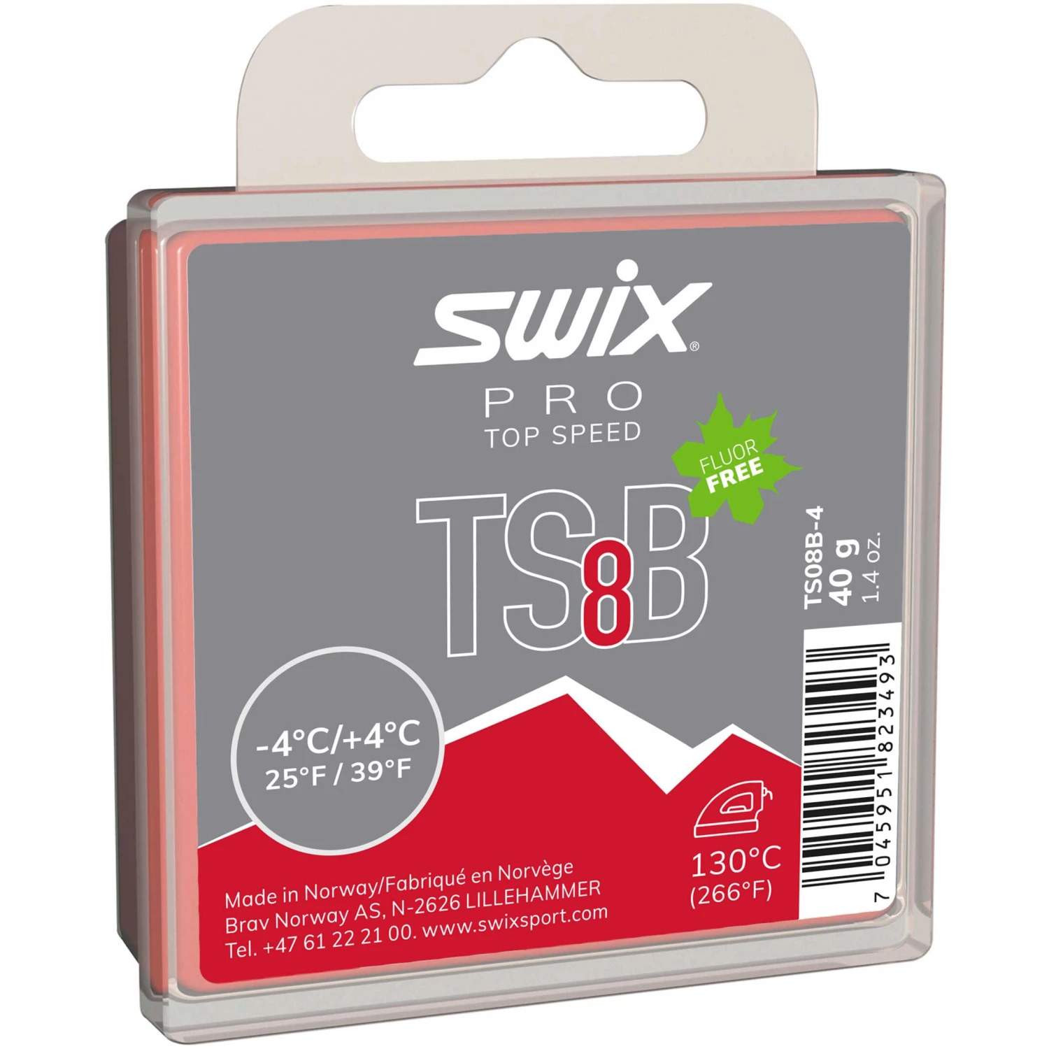 Swix TS08B Top Speed Wax Black 40G 1 Swix TS08B Top Speed Wax Black 40G