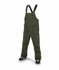 Volcom Rain Gore-tex Bib Overall -Skiudstyr Butik volcom rain gore tex bib overall saturated green