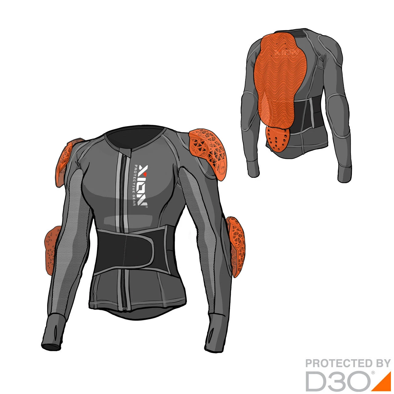 Xion Longsleeve Jacket Freeride EVO Women 3 Xion Longsleeve Jacket Freeride EVO Women - Billede 3